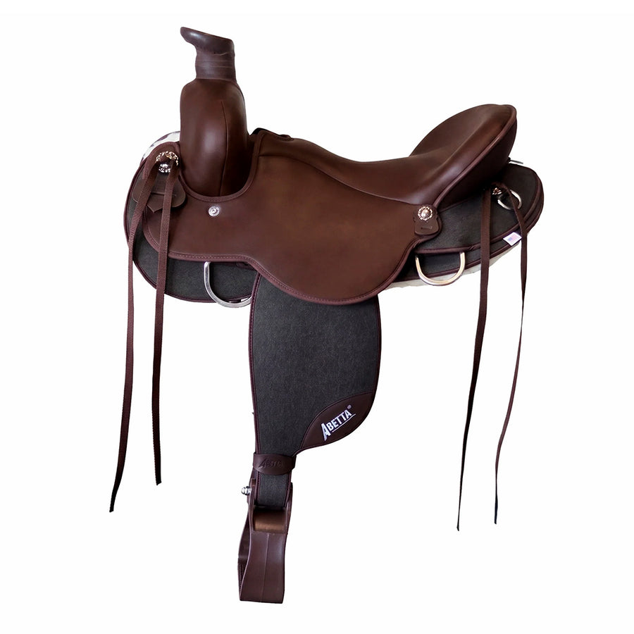 16 In Abetta Mule Trekker Trail Saddle Cordura Synthetic Mule Saddle