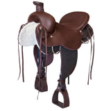 16 In Abetta Mule Trekker Trail Saddle Cordura Synthetic Mule Saddle