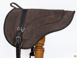 Hilason Natural Horsemanship Leather Bareback Western Treeless Saddle Pad