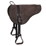 Hilason Natural Horsemanship Leather Bareback Western Treeless Saddle Pad