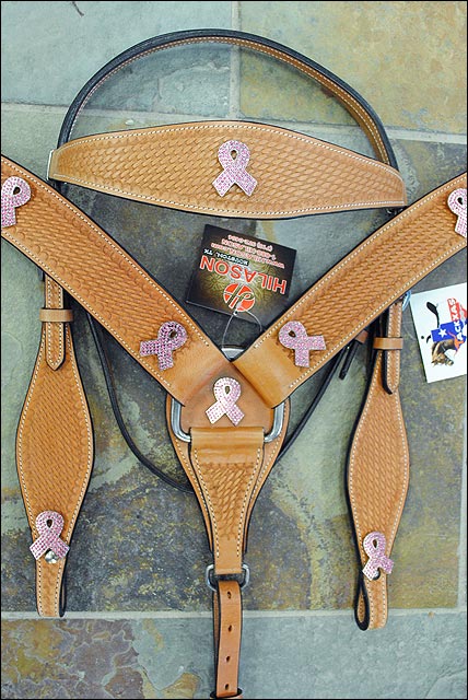 HILASON Western Horse Headstall Breast Collar Set Tack Genuine American Leather | For Horses Headstalls