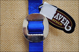 Weaver Blue Nylon Tack Horse Trailer Tie Nickel Plated Hardware