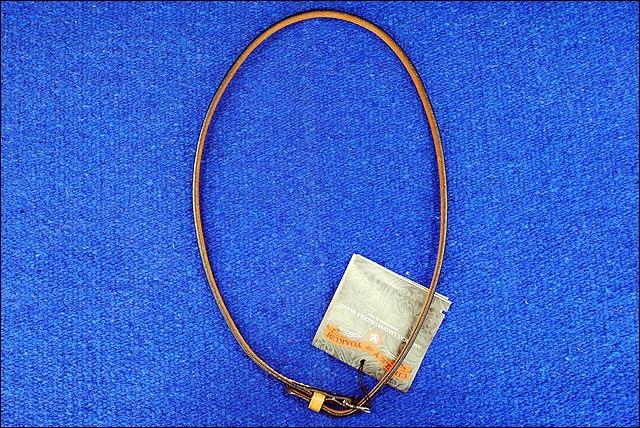 H. Tk. Leather Throat Strap By Circle Y by Hilason – Cowboy and equestrian accessories