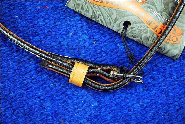 Horse Tack Leather Throat Strap By Circle Y