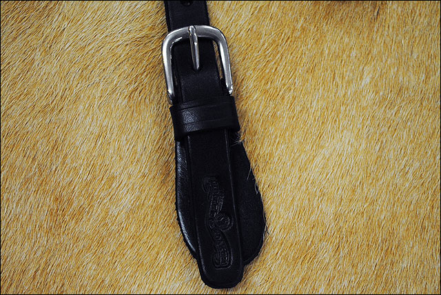 Leather Spur Strap Single Ply Mens By Circle Y Black