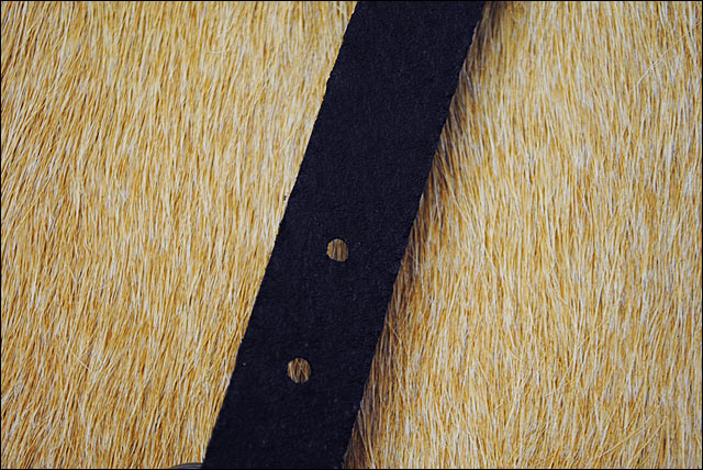 Leather Spur Strap Single Ply Mens By Circle Y Black