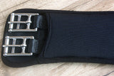 20" Horze Neoprene Flexible Nylon Horse Saddle Dressage Girth Cinch Black