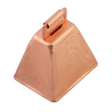 HILASON 2.5" Lamb Bell with Roller Eye Copper Finish Small Livestock Ring