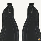 Hilason Replacement Leather Fenders Pair Horse Endurance Saddle Black