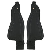 Hilason Replacement Leather Fenders Pair Horse Endurance Saddle Black