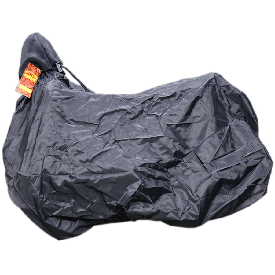 Hilason Black Nylon Saddle Cover For Western Horse Tack - Uhorse