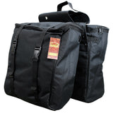 Hilason Black Western Horse Tack Cordura Insulated Saddle Bag