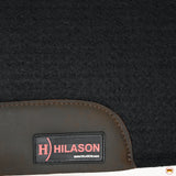Hilason Western Wool Felt Horse Saddle Pad W/ Leather Border