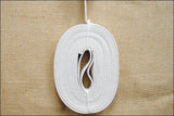 Weaver Off White Horse Tack Flat Cotton Lunge Line With Chain