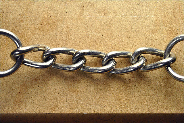 Black Leather Horse Tack Curb Straps Chains Single Link Chain By Circle Y