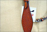 Hilason Western Horse Headstall Breast Collar American Leather Saddle Tan