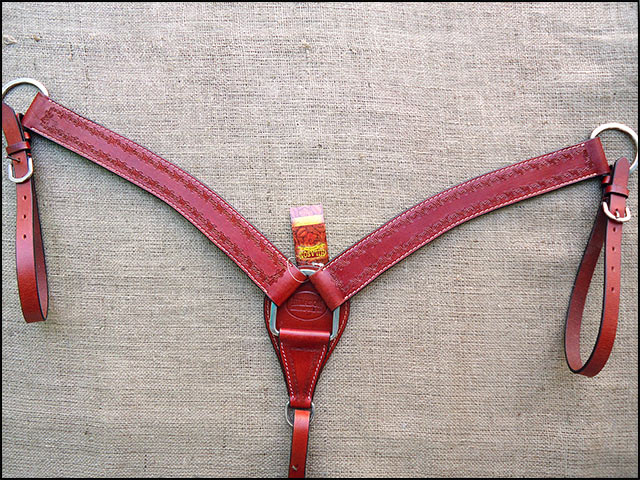 HILASON Western Horse Headstall Breast Collar Set Tack Genuine American Leather | For Horses Headstalls