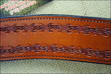 Hilason Western Headstall & Breast Collar Horse American Leather Saddle Tan