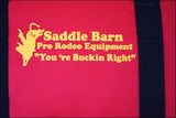 Red Saddle Barn Pro Rodeo Youth Gear Bag Cordura 10X14X20