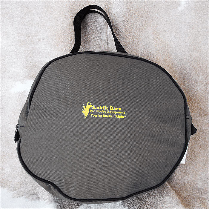 Mocha Saddle Barn Pro Rodeo Cordura Nylon Zipper Bull Rope Bag - Uhorse