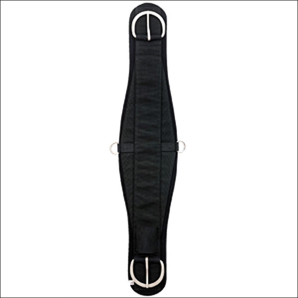 28 Inch Weaver Leather Black H. Tk. Neoprene Roper Cinch by Hilason – Cowboy and equestrian accessories