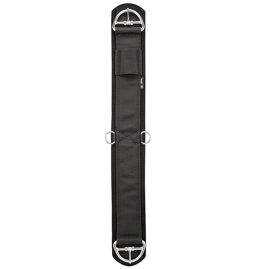 26 Inch Black Weaver Leather H. Tk. Felt Lined Deluxe Super Cinch by Hilason – Cowboy and equestrian accessories