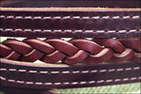 Weaver 5/8In X 7Ft Burgundy Latigo Leather 3 Plait Roper Rein Western Tack Horse