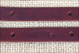 Weaver 5/8In X 7Ft Burgundy Latigo Leather 3 Plait Roper Rein Western Tack Horse