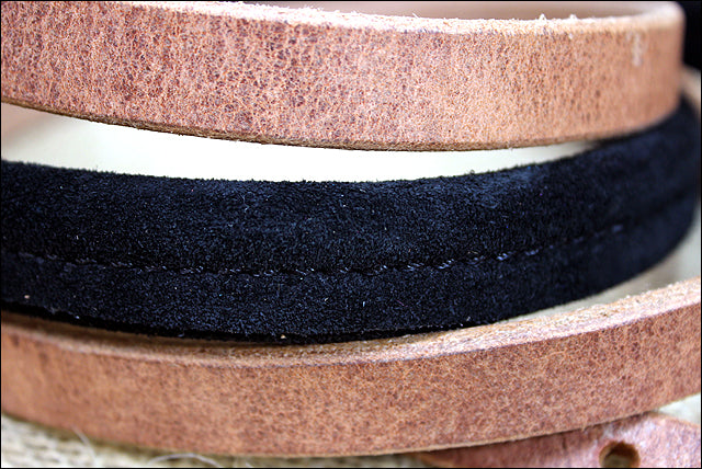 Black 8Ft Weaver Leather Suede Covered Horse Tack Roping Barrel Reins