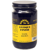 Fiebing'S Antique Finish Dark Brown 1 Gallon