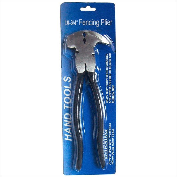 10.5 Inch American Heritage Equine Forged Fence Tool Carded Plier Hilason