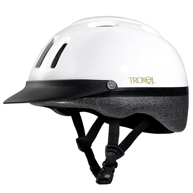 Xsmall White Troxel Sport The Original Lightweight Schooling Riding Helmet