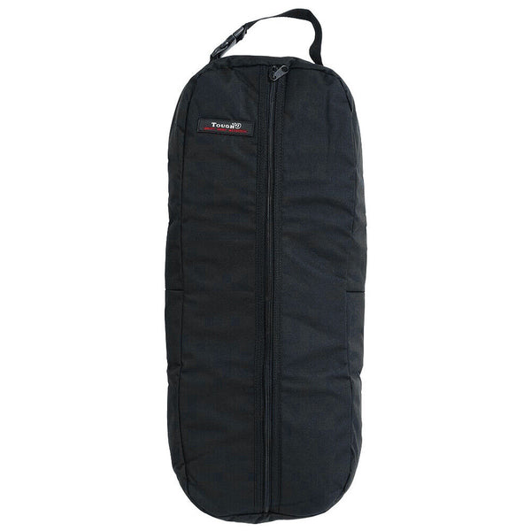 25" Tough-1 Nylon Poly Bridle H. Halter Bag Full Zipper Black – by Hilason – Cowboy and equestrian accessories