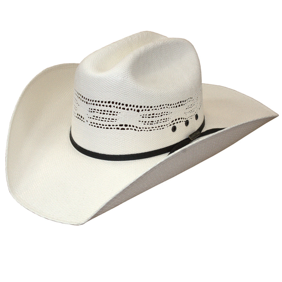 Lonestar Straw Cowboy Hat For Men and Women Breathable Western Wide Brim for Sun Protection - Uhorse