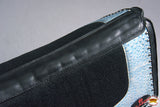 HILASON Western Wool Felt Horse Saddle Pad W/ Distressed Wear Leather | for Horses
