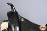 Hilason Western Horse Treeless Trail Pleasure Saddle Leather Brown