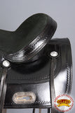 Hilason Western Horse Treeless Trail Pleasure Saddle Leather Brown