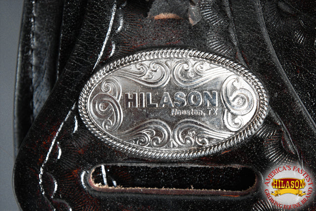 Hilason Western Horse Treeless Trail Pleasure Saddle Leather Brown