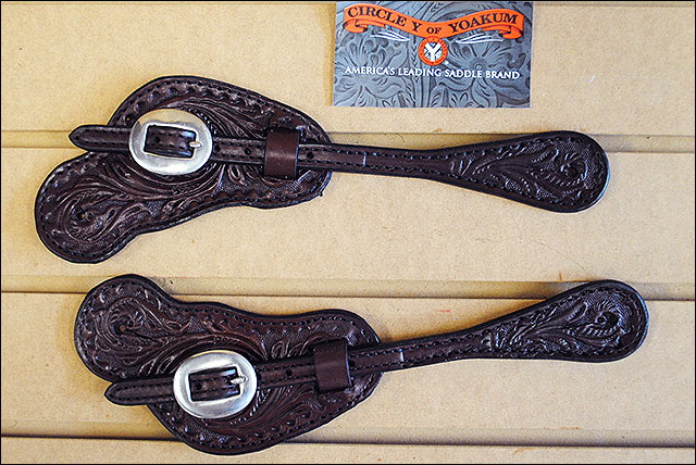Spur Strap-Floral Tool-Stainle - Uhorse