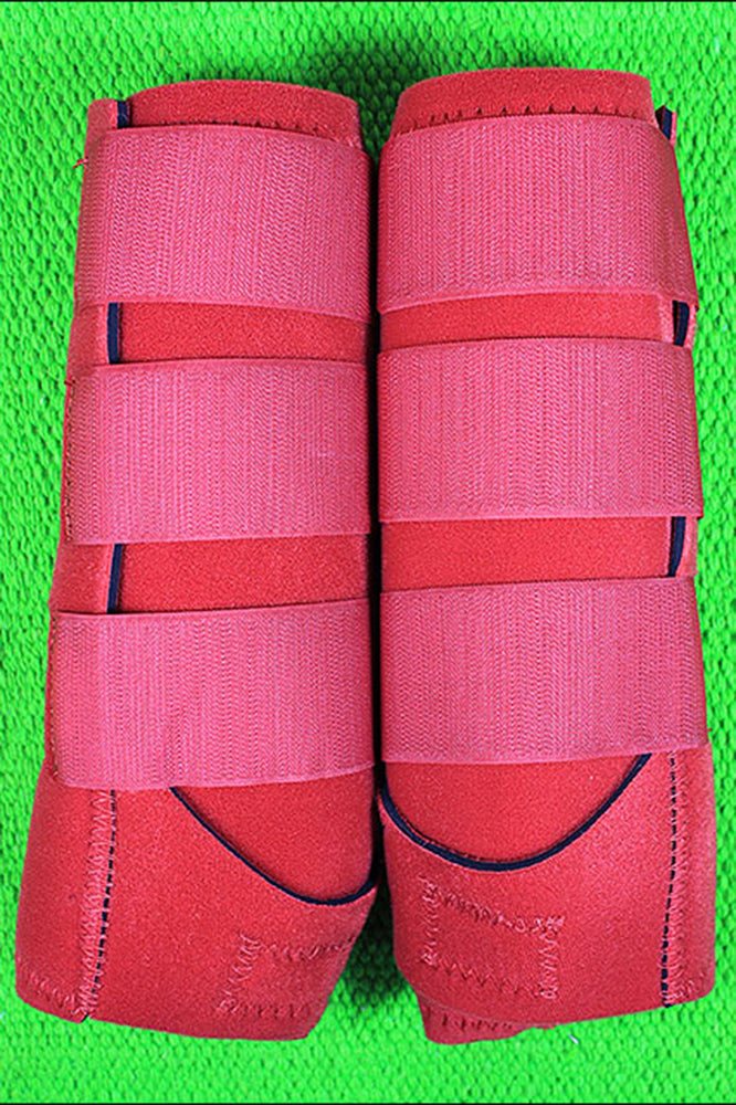 Crimson Red Large Professional Choice Tack Smb 2 Sports Medicine Horse Boots
