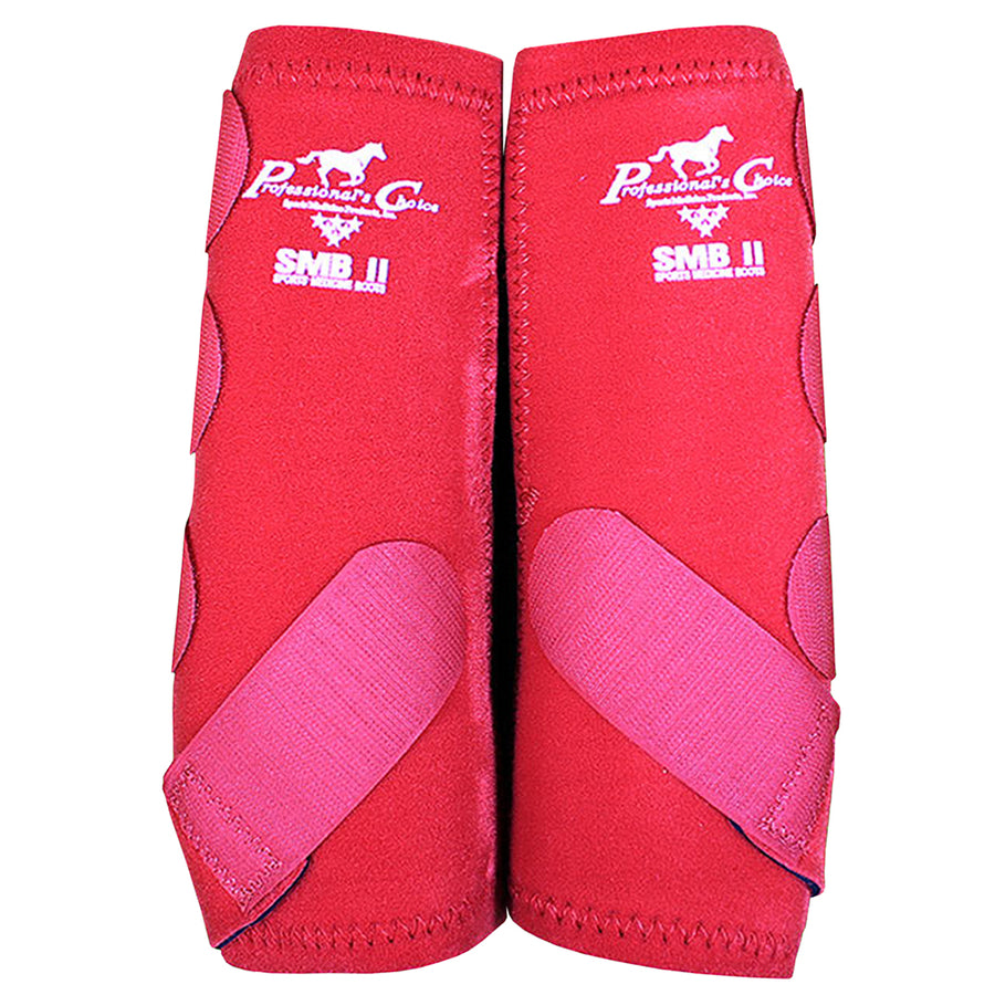 Crimson Red Large Professional Choice Tack Smb 2 Sports Medicine Horse Boots - Uhorse