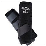 Black Large Professional Choice Tack Smb 2 Sports Medicine Horse Boots