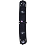 28 Inch Black Professional Choice Smx Western Horse Cinch Girth Ss Roller Buckle