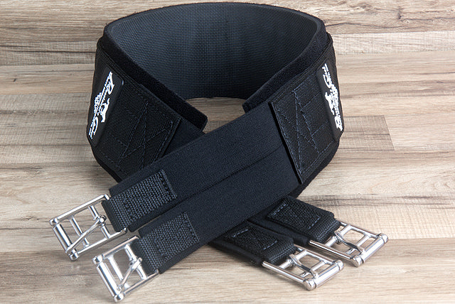 48" Professional Choice Training Elastic Smx English Horse Girth Cinch Black