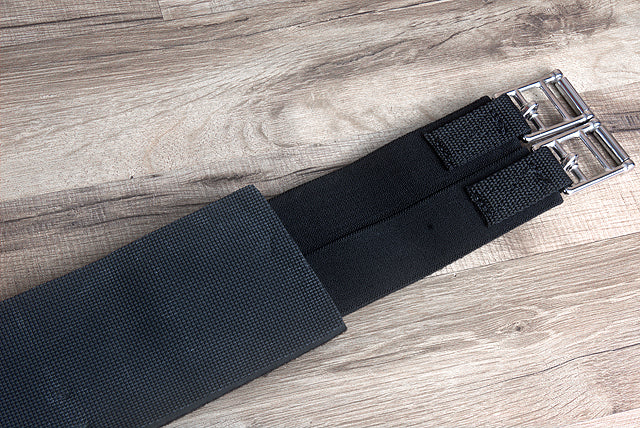 50" Professional Choice Training Elastic Smx English Horse Girth Cinch Black