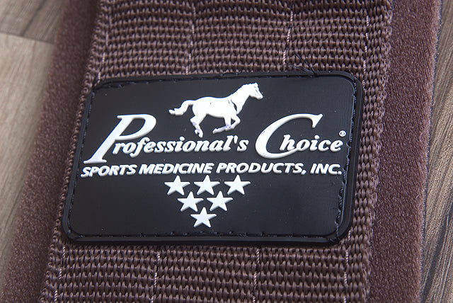 44" Professional Choice Training Elastic Smx English Horse Girth Cinch Brown