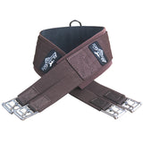 38" Professional Choice Training Elastic Smx English Horse Girth Cinch Brown