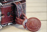 26 In Hilason Hand Tooled Western Leather Mens Womens Belt