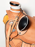 Western Horse Wade Saddle American Leather Ranch Roping Tan