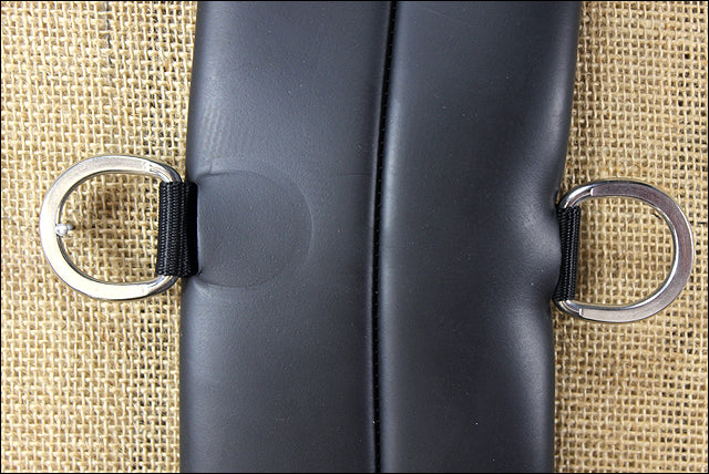 34 Inch Weaver Leather Horse Size Black Neoprene Sleeve Straight Cinch Girth